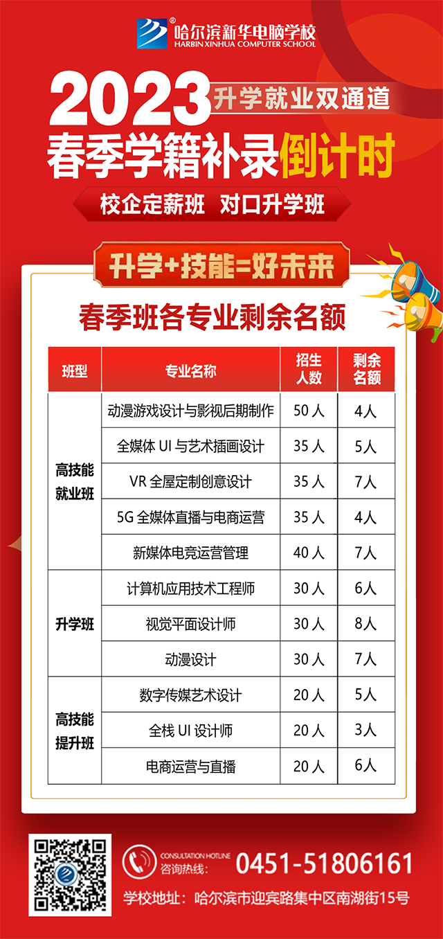 哈爾濱新華電腦學(xué)校